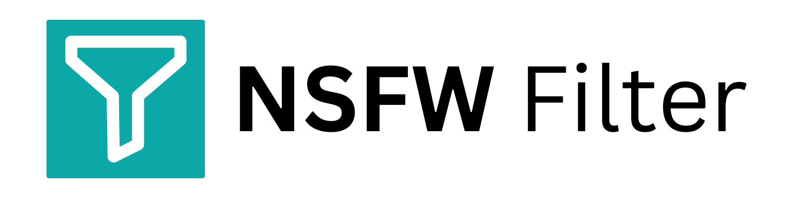 title New logo of NSFW Filter